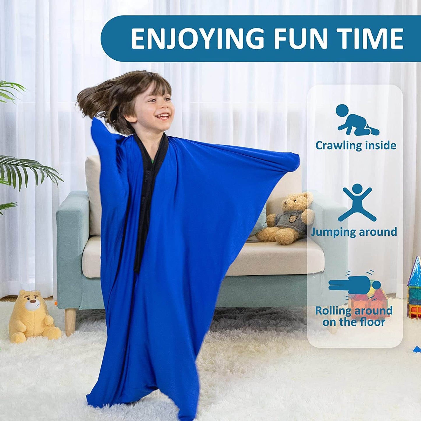 SensoryHarbor™-Ability to find comfort and relaxation therapeutic body socks
