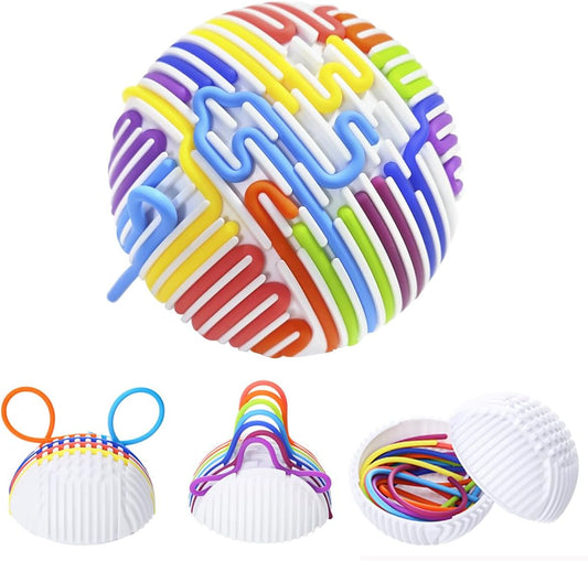 Sensory Fidget Board Ball Toy for Fine Motor Skills & Stress Relief –  ADHD Autism Therapy Tool for Kids & Adults | SensoryHarbor