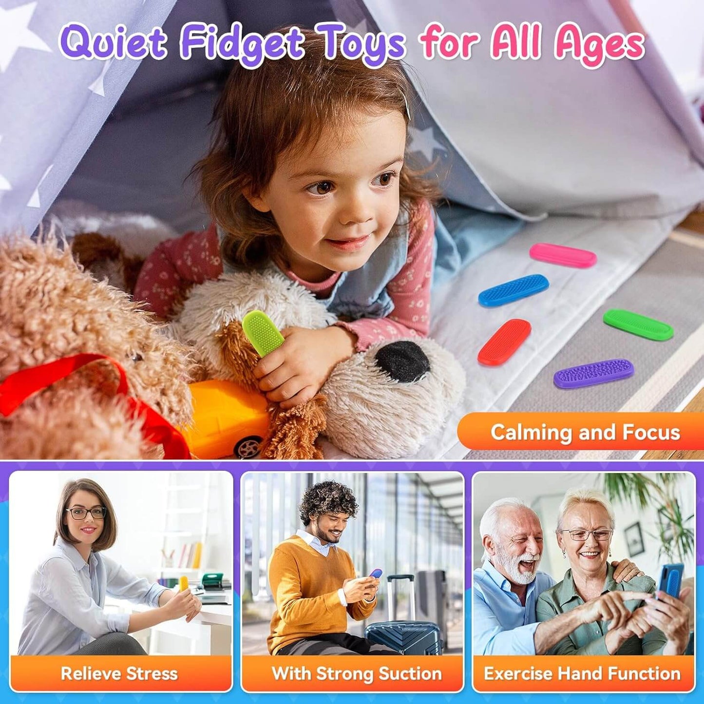 Sensory Stones – Tactile Learning Toys for Kids with Autism, ADHD, and Sensory Processing Needs