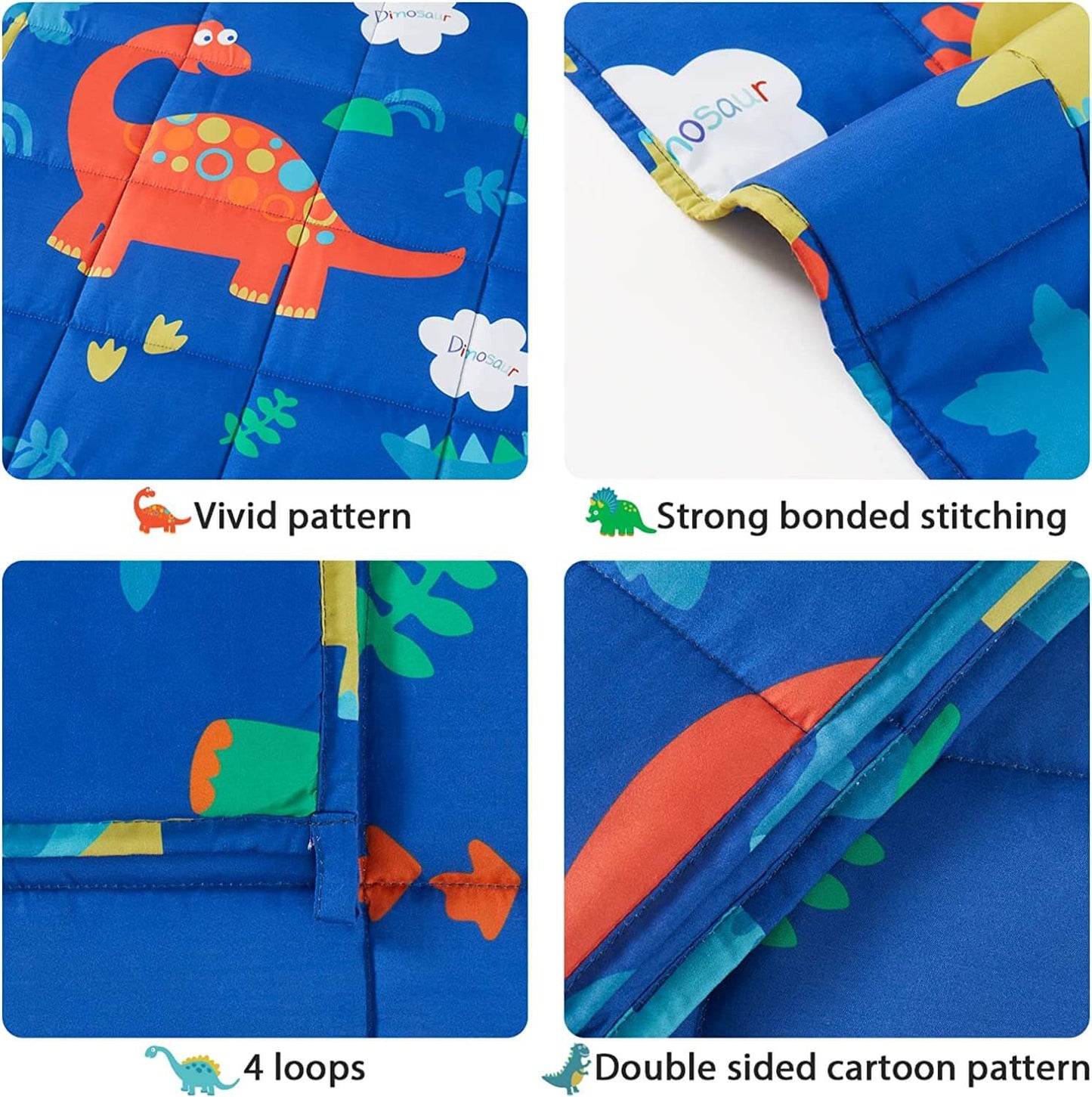 SensoryHarbor™-Gravity Blanket to Improve Sleep and Relaxation in Kids