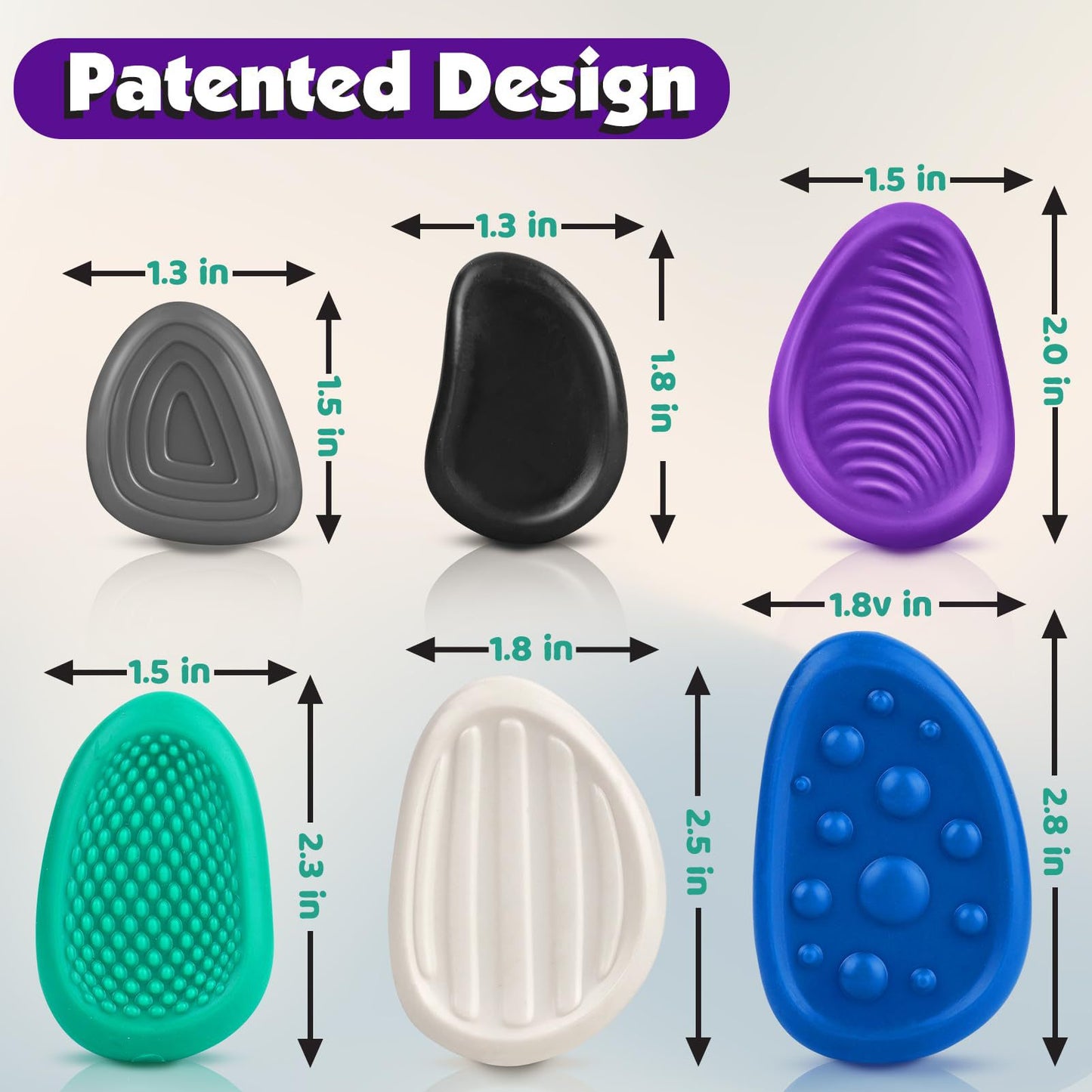 Sensory Stones – Tactile Learning Toys for Kids with Autism, ADHD, and Sensory Processing Needs