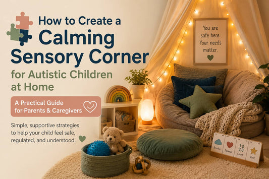 🧩 How to Create a Calming Sensory Corner for Autistic Children at Home