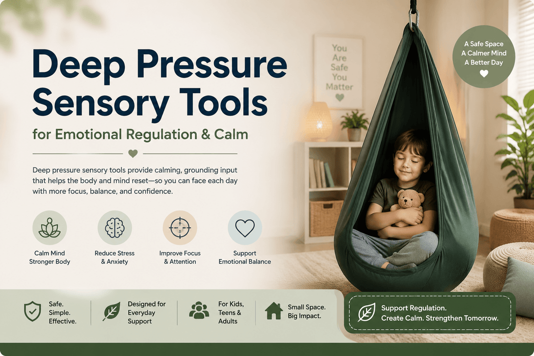 Deep Pressure Sensory Tools for Autism, ADHD & Emotional Regulation: A Complete Guide