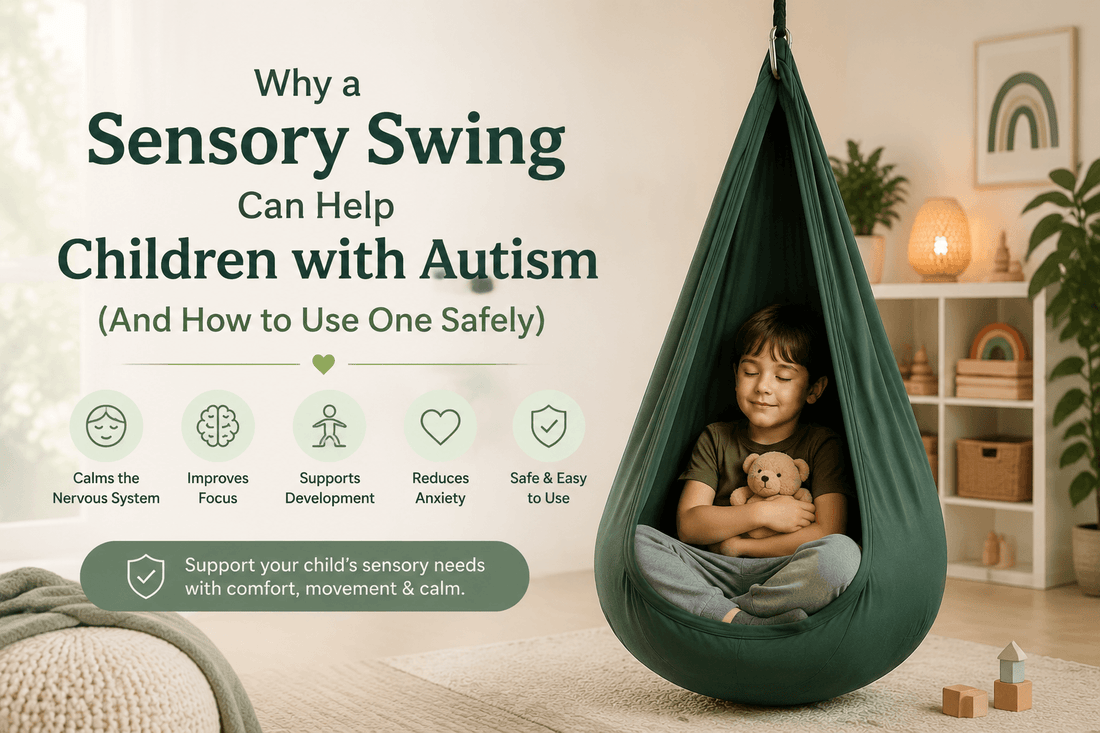 Why a Sensory Swing Can Help Children with Autism (And How to Use One Safely)
