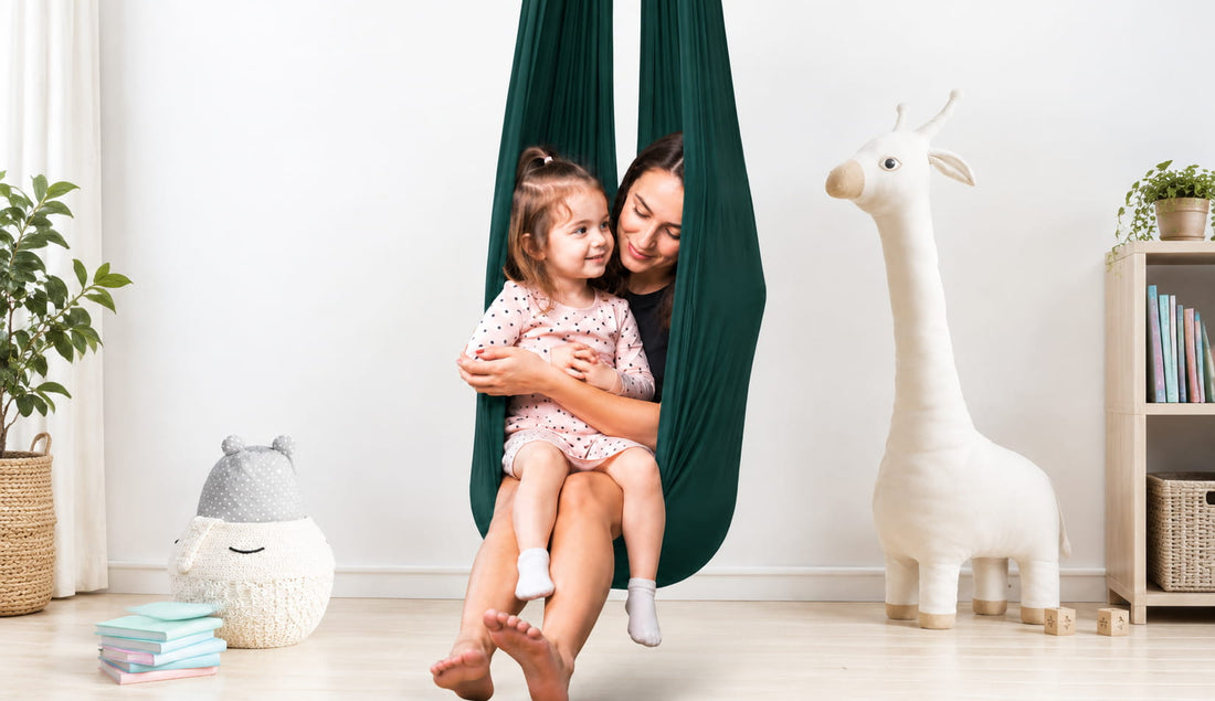 Real Family Review: How a Homeschool Family with Four Kids Uses Our 440 lb Cuddle Swing
