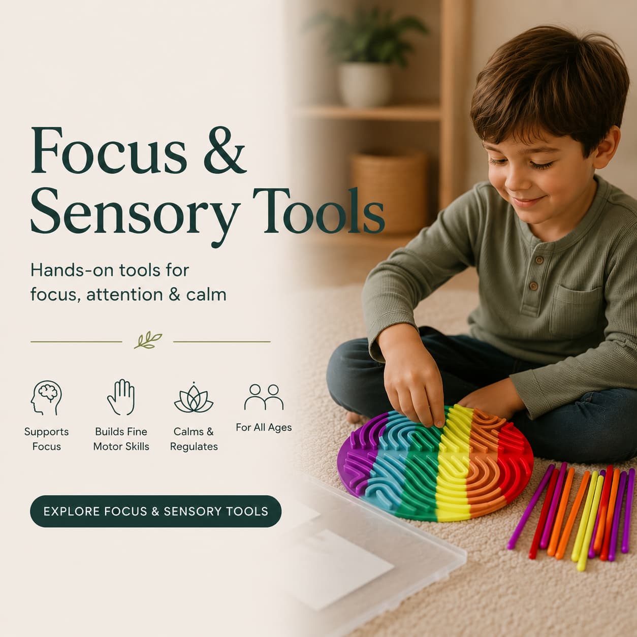 Focus & Fidget Tools – SensoryHarbor