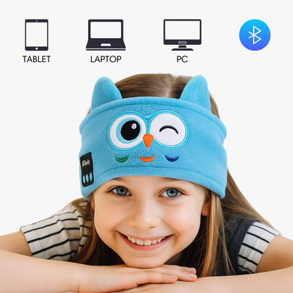 Calming Premium Animal Sleep Headphones for Kids with Autism & ADHD