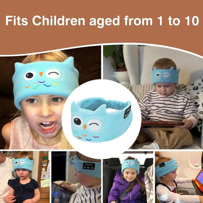Calming Premium Animal Sleep Headphones for Kids with Autism & ADHD