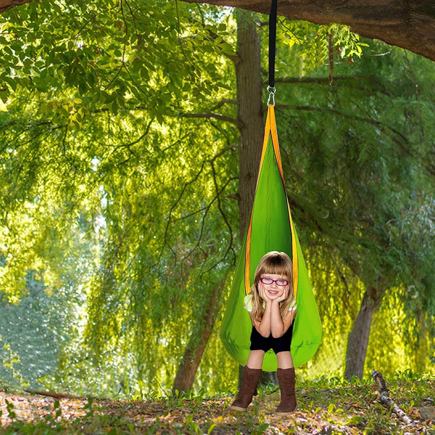 SensoryHarbor™—Enhance Sensory Playtime with our Versatile Pod Swings