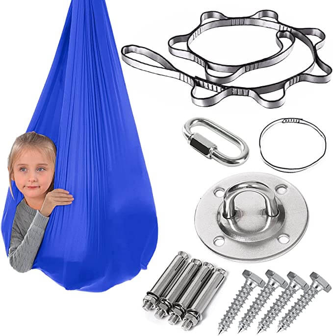 Calming Indoor Sensory Swing for Kids with Autism & ADHD for Autism, ADHD & Sensory Therapy by SensoryHarbor™
