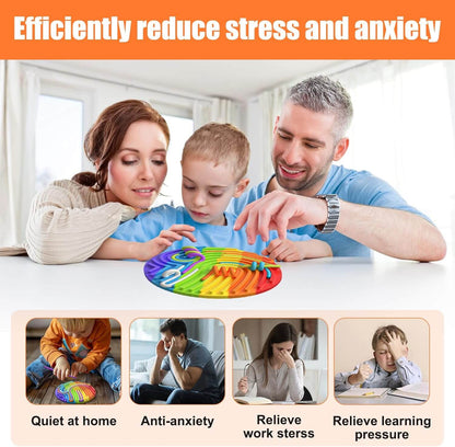 Sensory Activity Board for ADHD & Autism – Fine Motor Skills Toy for Autism, ADHD & Sensory Therapy by SensoryHarbor™