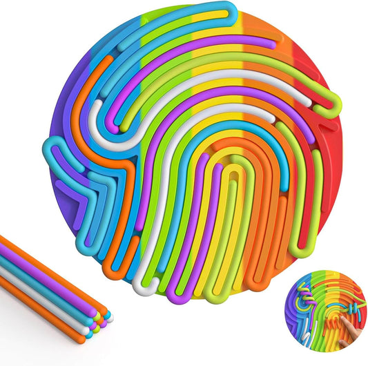 Sensory Activity Board for ADHD & Autism – Fine Motor Skills Toy for Autism, ADHD & Sensory Therapy by SensoryHarbor™