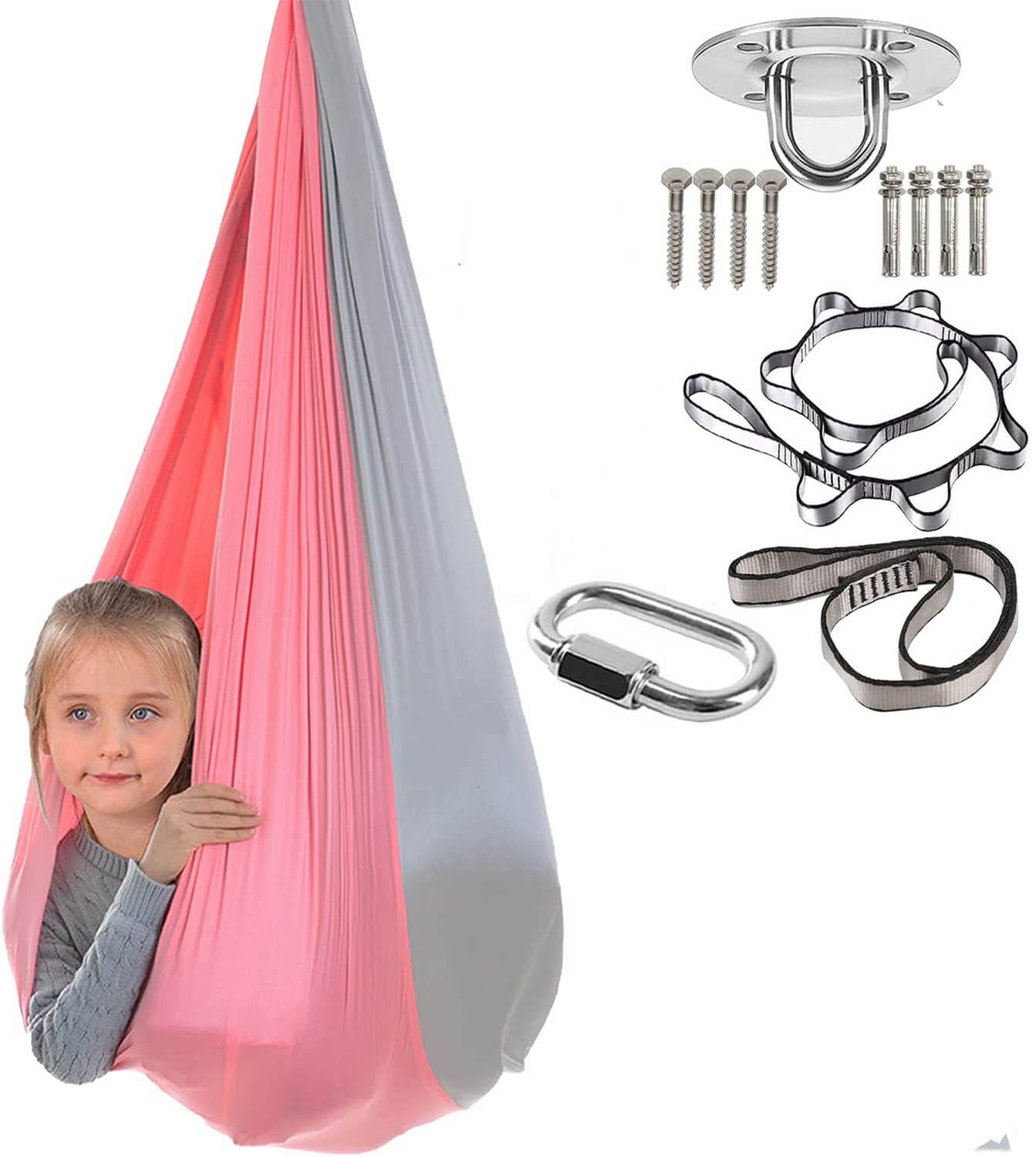 SensoryHarbor™-Sensory Joy Reversible Cuddle Swing