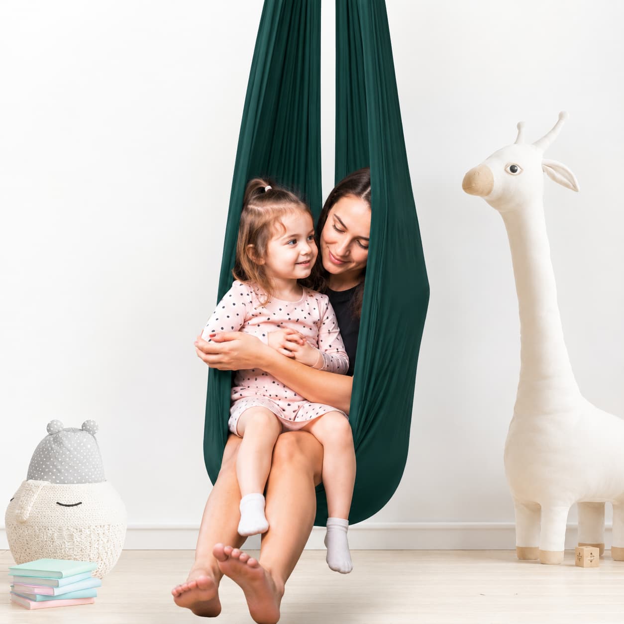 Heavy Duty Cuddle Swing for Teens & Adults (440 lb Capacity)